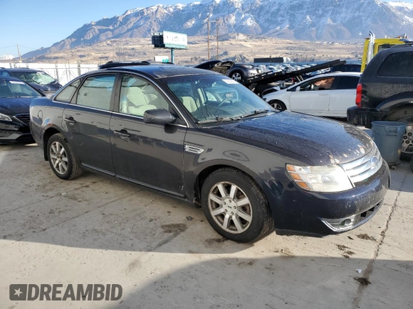 2008 Ford Taurus SEL with VIN 1FAHP27W98G156681, listed as a Copart auction lot 42649855 with 254,020 mi miles and Salvage Title. Bid and sale history available at carsss.com. Image 4.