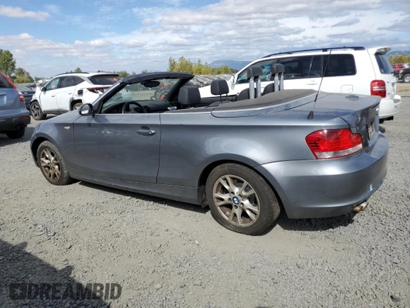 2009 BMW 1 Series 128i with VIN WBAUL73509VJ76763, listed as a Copart auction lot 66763214 with 83,954 mi miles and Salvage Title. Bid and sale history available at DreamBid. Image 2.
