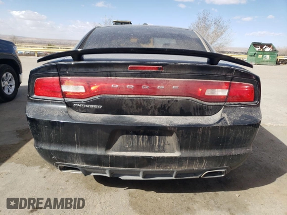 2014 Dodge Charger SXT with VIN 2C3CDXHG2EH144068, listed as a Copart auction lot 45100155 with 167,872 mi miles and Salvage Title. Bid and sale history available at carsss.com. Image 6.
