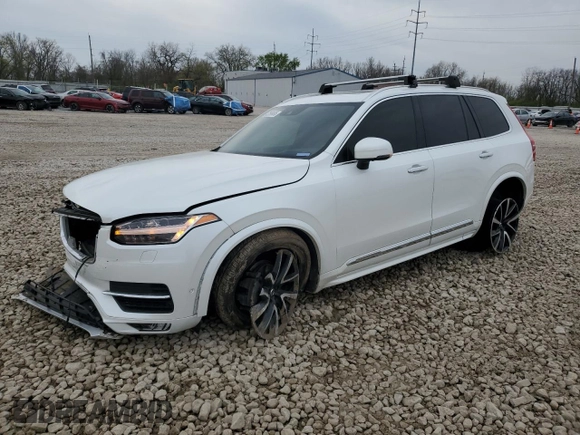 2019 Volvo XC90 Inscription with VIN YV4A22PL9K1429741, listed as a Copart auction lot 52890495 with 57,678 mi miles and Salvage Title. Bid and sale history available at DreamBid. Image 1.