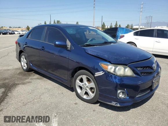 2013 Toyota Corolla L with VIN 5YFBU4EE9DP122795, listed as a Copart auction lot 55154635 with 88,853 mi miles and Salvage Title. Bid and sale history available at DreamBid. Image 4.