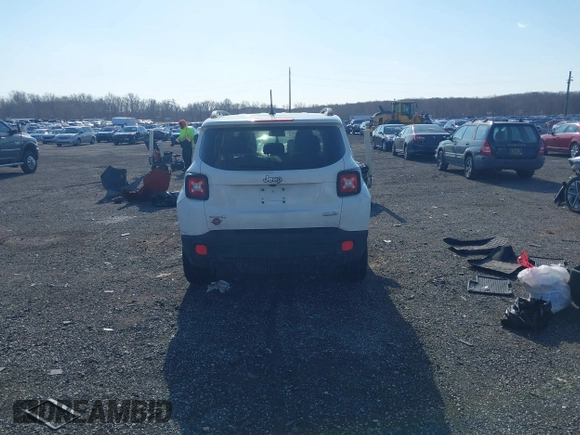 2017 Jeep Renegade Latitude with VIN ZACCJBBB8HPE64812, listed as a IAAI auction lot 41349525 with 106,966 mi miles. Bid and sale history available at carsss.com. Image 17.