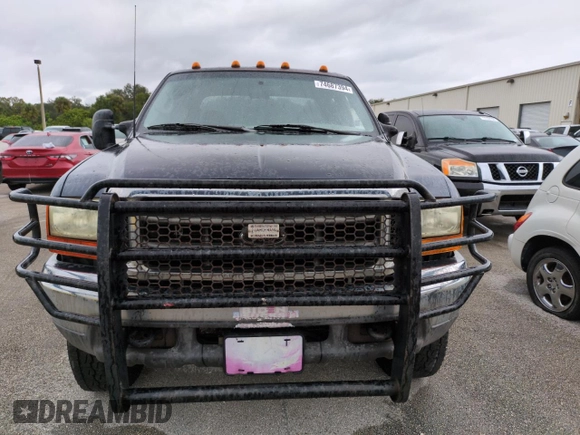 2000 Ford F-250 XL with VIN 1FTNW21FXYEC96890, listed as a Copart auction lot 74687394 with Not Provided miles and Salvage Title. Bid and sale history available at DreamBid. Image 5.