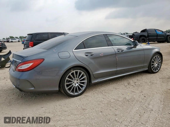 2016 Mercedes-Benz CLS 400 с VIN WDDLJ6FB1GA180783, выставлен на аукционе Copart как лот 57492595 с пробегом 105 958 миль миль и Списание • Salvage title. История ставок и продаж доступна на DreamBid. Изображение 3.