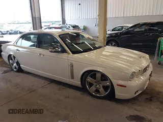 2008 Jaguar XJ Vanden Plas with VIN SAJWA82B28SH29030, listed as a IAAI auction lot 41231242 with 62,632 mi miles. Bid and sale history available at carsss.com. Image 1.