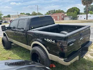 2009 Ford F-150 XL with VIN 1FTPW14V99FA80238, listed as a Copart auction lot 54420415 with 243,400 mi miles and Clean Title. Bid and sale history available at carsss.com. Image 3.