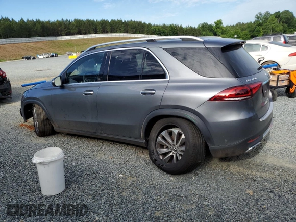 2021 Mercedes-Benz GLE 450 with VIN 4JGFB5KB8MA561316, listed as a Copart auction lot 57608035 with Not provided miles and Salvage title. Bid and sale history available at DreamBid. Image 2.