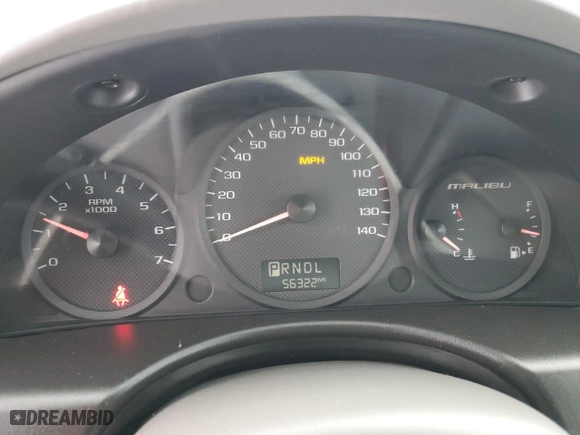 2004 Chevrolet Malibu Maxx LS with VIN 1G1ZT64884F202534, listed as a Copart auction lot 44950505 with 56,322 mi miles and Salvage Title. Bid and sale history available at carsss.com. Image 9.