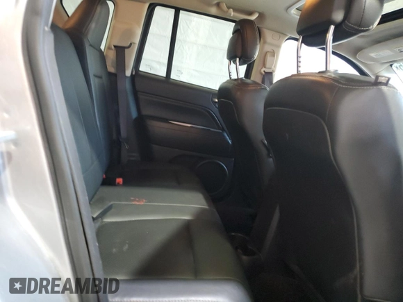 2017 Jeep Compass Latitude with VIN 1C4NJDEB4HD128749, listed as a Copart auction lot 53892245 with 123,549 mi miles and Salvage title. Bid and sale history available at DreamBid. Image 11.
