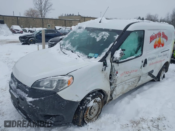 2018 Ram ProMaster City Cargo Van Tradesman with VIN ZFBERFAB4J6K11590, listed as a IAAI auction lot 41314466 with 94,830 mi miles. Bid and sale history available at carsss.com. Image 22.