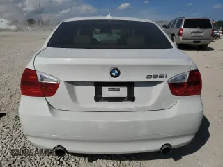 2008 BMW 3 Series 335i with VIN WBAVB77518NM05189, listed as a Copart auction lot 44147355 with 65,560 mi miles and Salvage Title. Bid and sale history available at carsss.com. Image 6.