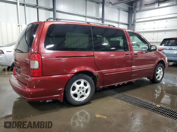 2003 Oldsmobile Silhouette GL z VIN 1GHDX03E13D184151, wystawiony jako Copart lot #81262634 z przebiegiem 109 889 mil mil oraz Szkody całkowita. Historia ofert i sprzedaży dostępna na DreamBid. Obrazek 3.