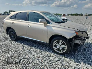 2011 Lexus RX 450h with VIN JTJZB1BA5B2404963, listed as a Copart auction lot 55560515 with 152,089 mi miles and Salvage title. Bid and sale history available at DreamBid. Image 4.