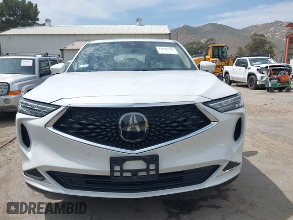 2022 Acura MDX w/Technology Package with VIN 5J8YD9H48NL009409, listed as a IAAI auction lot 42025333 with 21,889 mi miles. Bid and sale history available at carsss.com. Image 12.