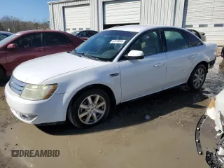 2008 Ford Taurus SEL with VIN 1FAHP24W48G156835, listed as a Copart auction lot 47218695 with 206,047 mi miles and Salvage Title. Bid and sale history available at carsss.com. Image 1.