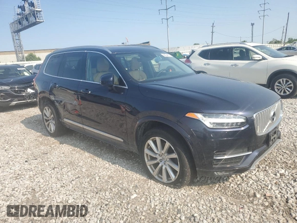 2016 Volvo XC90 T6 Inscription z VIN YV4A22PL3G1042433, wystawiony jako Copart lot #58534675 z przebiegiem 124 027 mil mil oraz Szkoda całkowita • Salvage title. Historia ofert i sprzedaży dostępna na DreamBid. Obrazek 4.