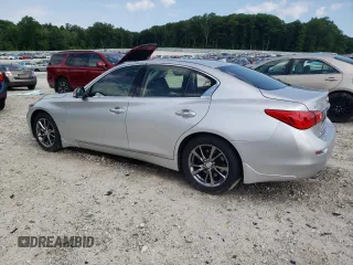 2017 Infiniti Q50 3.0t Sport with VIN JN1EV7AR9HM838872, listed as a Copart auction lot 62666234 with 87,657 mi miles and Non Repairable. Bid and sale history available at carsss.com. Image 2.
