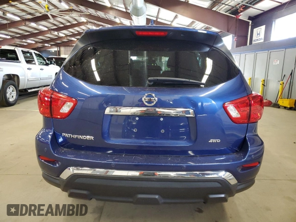 2020 Nissan Pathfinder S with VIN 5N1DR2AM7LC611730, listed as a Copart auction lot 43418655 with 119,423 mi miles and Clean Title. Bid and sale history available at carsss.com. Image 6.