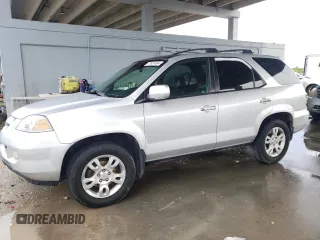 2006 Acura MDX Touring with VIN 2HNYD18786H533923, listed as a Copart auction lot 71827454 with 166,402 mi miles and Salvage Title. Bid and sale history available at carsss.com. Image 1.