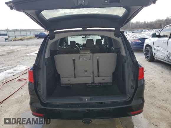 2020 Honda Odyssey Elite with VIN 5FNRL6H91LB032529, listed as a Copart auction lot 47424275 with 54,500 mi miles and Salvage Title. Bid and sale history available at DreamBid. Image 6.