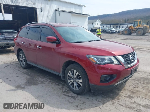 2018 Nissan Pathfinder Platinum with VIN 5N1DR2MM7JC623109, listed as a IAAI auction lot 42030915 with 67,676 mi miles and . Bid and sale history available at DreamBid. Image 1.