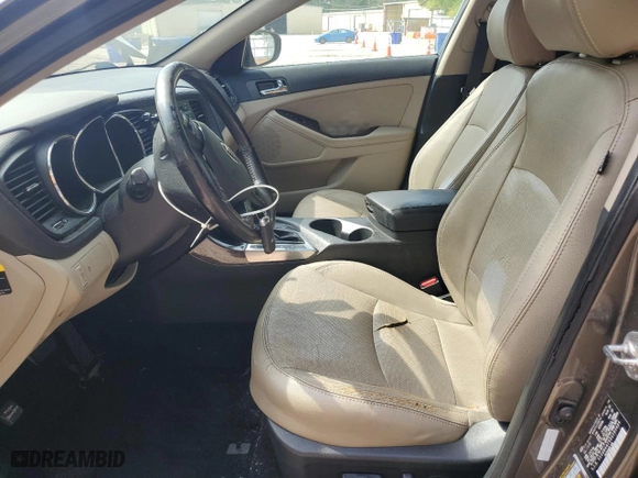 2013 Kia Optima EX with VIN 5XXGN4A75DG103664, listed as a Copart auction lot 54258495 with 106,638 mi miles and Clean Title. Bid and sale history available at carsss.com. Image 7.