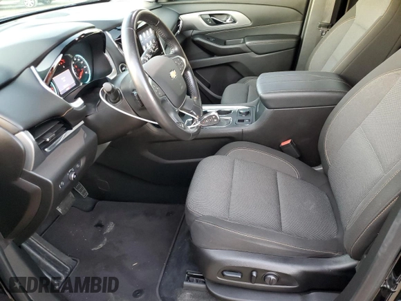 2021 Chevrolet Traverse LT Cloth with VIN 1GNERGKW7MJ168621, listed as a Copart auction lot 79432114 with 63,476 mi miles and Salvage title. Bid and sale history available at DreamBid. Image 7.