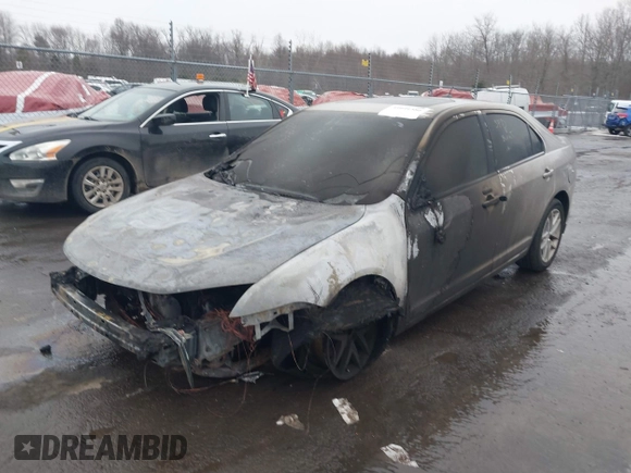 2010 Ford Fusion SEL with VIN 3FAHP0CG8AR203202, listed as a IAAI auction lot 41641586 with 1 mi miles. Bid and sale history available at carsss.com. Image 2.