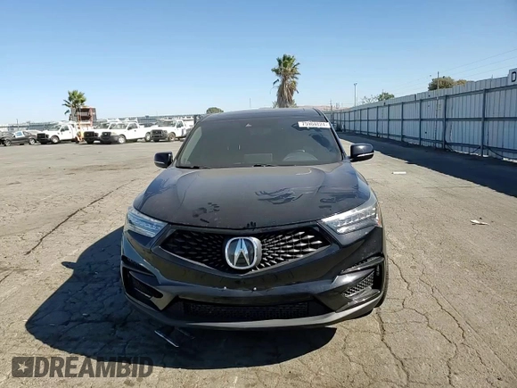 2020 Acura RDX w/A-Spec Pkg with VIN 5J8TC1H67LL000651, listed as a Copart auction lot 75904824 with 53,986 mi miles and Clean title. Bid and sale history available at DreamBid. Image 12.