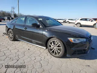 2017 Audi A6 Premium with VIN WAUC8AFC3HN050111, listed as a Copart auction lot 88978325 with 114,739 mi miles and Salvage Title. Bid and sale history available at carsss.com. Image 4.