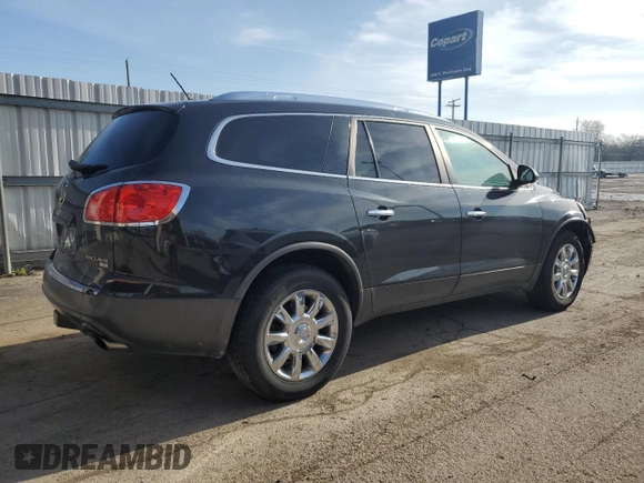 2011 Buick Enclave CXL-1 with VIN 5GAKVBED4BJ165663, listed as a Copart auction lot 51670375 with 152,187 mi miles and Salvage Title. Bid and sale history available at carsss.com. Image 3.