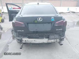 2009 Lexus IS 250 with VIN JTHBK262695087036, listed as a IAAI auction lot 41944640 with 221,438 mi miles and . Bid and sale history available at DreamBid. Image 18.