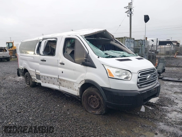 2015 Ford Transit XL with VIN 1FBZX2ZM1FKA53733, listed as a IAAI auction lot 41210136 with 155,458 mi miles and . Bid and sale history available at DreamBid. Image 1.