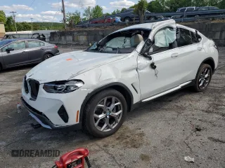 2022 BMW X4 xDrive30i с VIN 5UX33DT09N9M95985, выставлен на аукционе Copart как лот 59003515 с пробегом Не указан миль и Списание • Salvage title. История ставок и продаж доступна на DreamBid. Изображение 1.