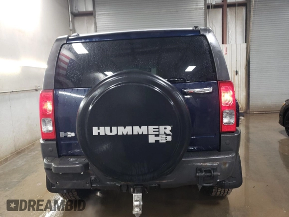 2008 Hummer H3 SUV with VIN 5GTEN13E488147058, listed as a Copart auction lot 83850464 with 225,885 mi miles and Salvage Title. Bid and sale history available at DreamBid. Image 6.