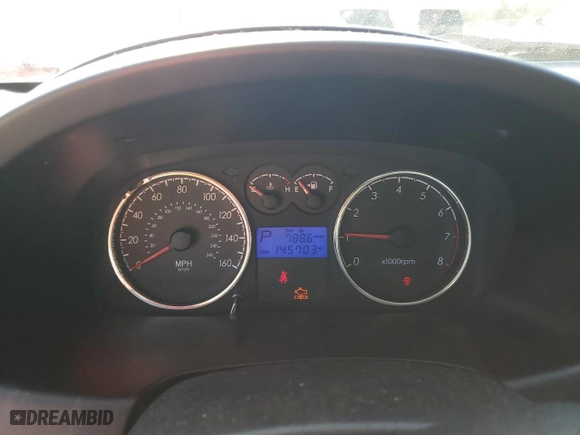 2007 Hyundai Tiburon GS with VIN KMHHM66D67U248918, listed as a Copart auction lot 77618184 with 145,703 mi miles and Salvage Title. Bid and sale history available at carsss.com. Image 9.
