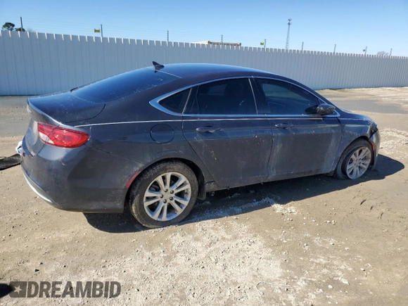2016 Chrysler 200 Limited with VIN 1C3CCCABXGN192146, listed as a Copart auction lot 54161075 with 158,193 mi miles and Salvage Title. Bid and sale history available at carsss.com. Image 3.