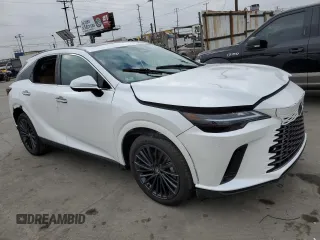2024 Lexus RX with VIN 2T2BBMCA3RC062053, listed as a Copart auction lot 54605625 with 763 mi miles and Salvage Title. Bid and sale history available at carsss.com. Image 4.