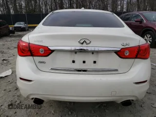 2017 Infiniti Q50 Signature Edition z VIN JN1EV7AR5HM839789, wystawiony jako Copart lot #47394005 z przebiegiem 57 152 mil mil oraz Szkoda całkowita • Salvage title. Historia ofert i sprzedaży dostępna na DreamBid. Obrazek 6.