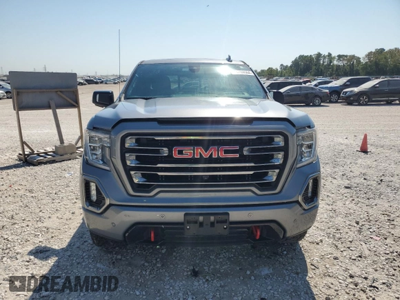 2021 GMC Sierra 1500 AT4 with VIN 1GTP9EEL8MZ156714, listed as a Copart auction lot 75759564 with 42,648 mi miles and Salvage Title. Bid and sale history available at carsss.com. Image 5.