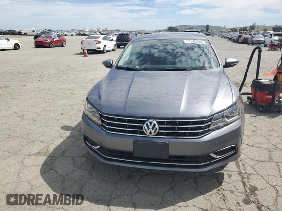 2016 Volkswagen Passat 1.8T S with VIN 1VWAT7A37GC020264, listed as a Copart auction lot 52545295 with 75,395 mi miles and Salvage Title. Bid and sale history available at carsss.com. Image 5.