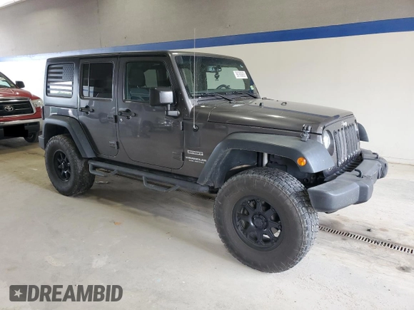2016 Jeep Wrangler Unlimited Sport z VIN 1C4BJWDG8GL188601, wystawiony jako Copart lot #59760605 z przebiegiem 102 062 mil mil oraz Szkoda całkowita • Salvage title. Historia ofert i sprzedaży dostępna na DreamBid. Obrazek 4.