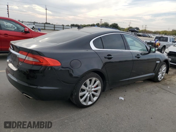 2013 Jaguar XF V6 SC with VIN SAJWJ0EF3D8S85693, listed as a Copart auction lot 75660304 with 70,565 mi miles and Salvage Title. Bid and sale history available at carsss.com. Image 3.