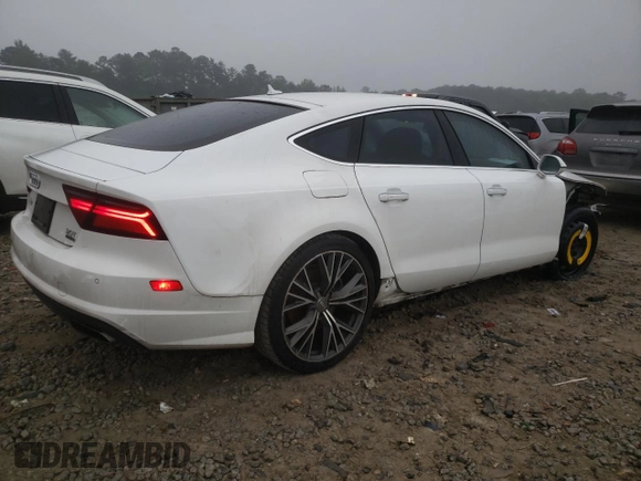 2016 Audi A7 3.0 Premium Plus with VIN WAUWGAFC4GN084587, listed as a Copart auction lot 50068683 with 84,909 mi miles and Salvage Title. Bid and sale history available at carsss.com. Image 3.