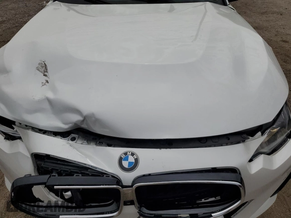 2023 BMW 2 Series 230i with VIN 3MW23CM08P8D79161, listed as a Copart auction lot 61766784 with 24,475 mi miles and Salvage Title. Bid and sale history available at carsss.com. Image 12.