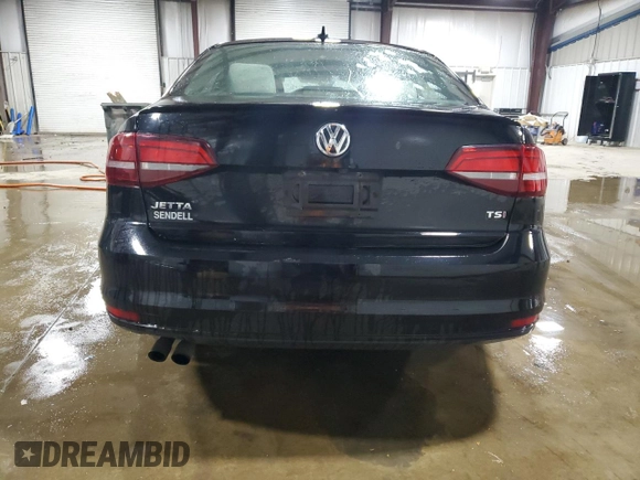 2017 Volkswagen Jetta Sport with VIN 3VWD17AJ0HM300139, listed as a Copart auction lot 53971555 with 68,515 mi miles and Salvage title. Bid and sale history available at DreamBid. Image 6.