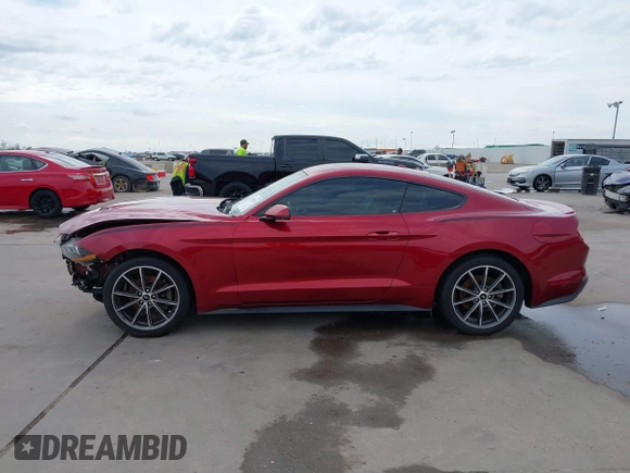 2019 Ford Mustang EcoBoost with VIN 1FA6P8TH2K5162097, listed as a IAAI auction lot 41902511 with 73,306 mi miles and . Bid and sale history available at carsss.com. Image 14.