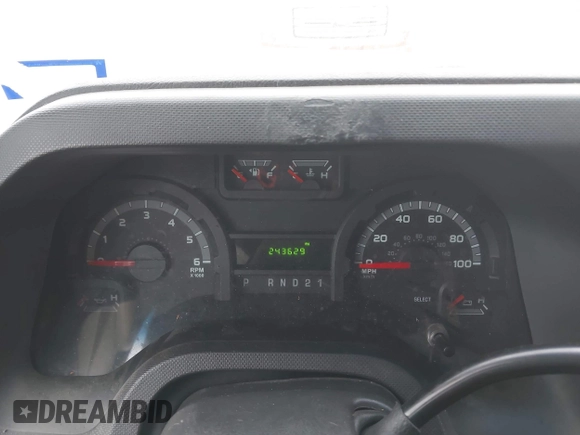2013 Ford Econoline Cargo Commercial with VIN 1FTNE2EW9DDB02704, listed as a IAAI auction lot 42596289 with 243,629 mi miles and . Bid and sale history available at DreamBid. Image 7.