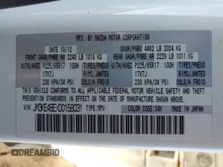 2013 Mazda CX-5 Sport z VIN JM3KE4BEXD0158031, wystawiony jako Copart lot #77827644 z przebiegiem Nie podano mil oraz Szkoda całkowita • Salvage title. Historia ofert i sprzedaży dostępna na DreamBid. Obrazek 14.