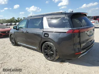 2024 Kia Carnival SX with VIN KNDNE5H37R6433828, listed as a Copart auction lot 78154664 with 0 mi miles and Salvage Title. Bid and sale history available at carsss.com. Image 2.